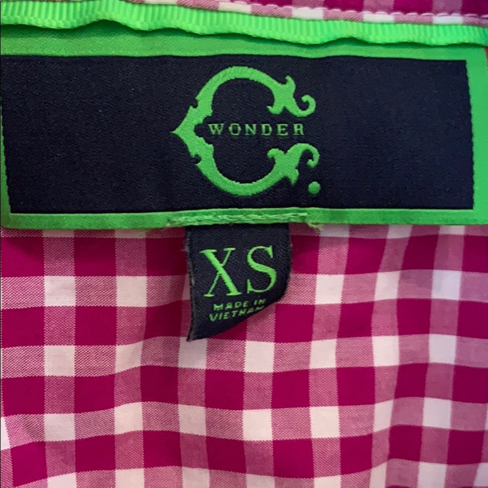 C. Wonder Button Up Xs - image 2